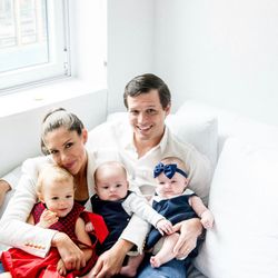 Abby Huntsman, 33, with her husband, Jeffrey Bruce Livingston, and kids Isabel, William and Ruby.