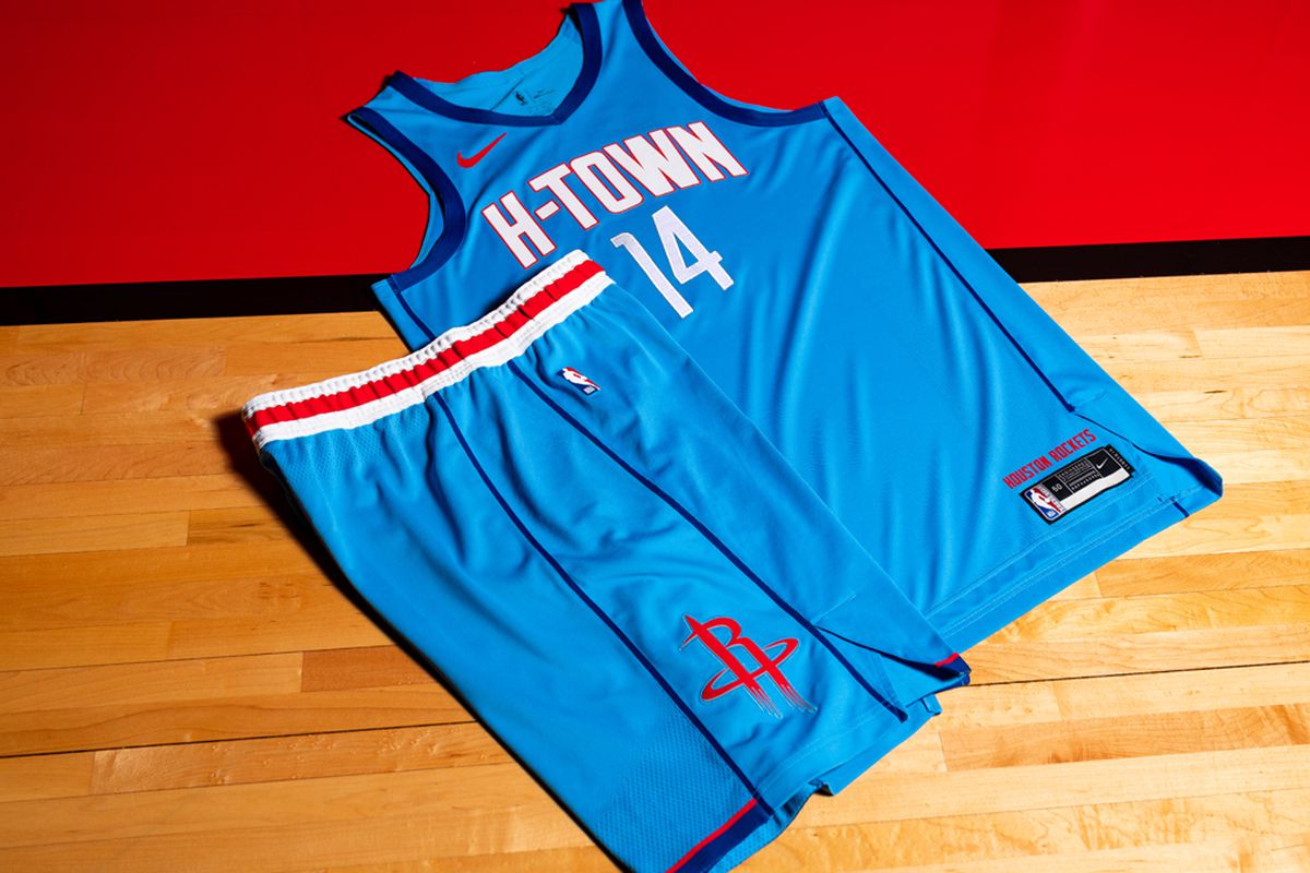 Rockets debut baby blue City Edition jersey for '20-'21 season - The Dream  Shake
