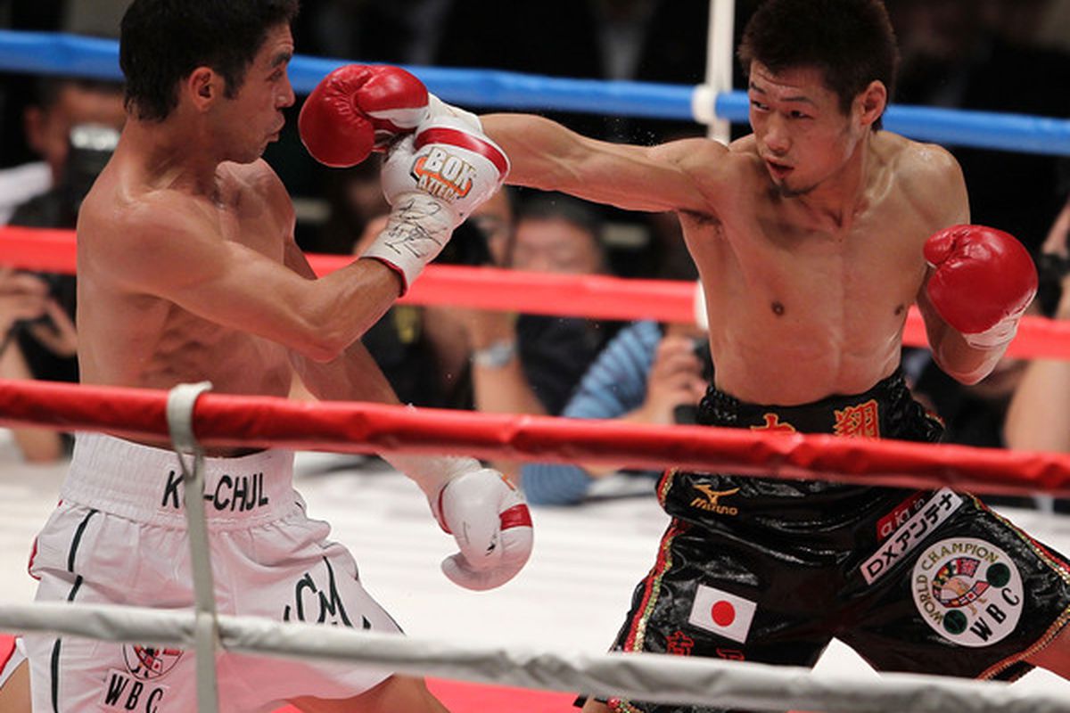 Hasegawa will be back in action on November 26 against Juan Carlos Burgos, in a move where he jumps all the way from bantamweight to featherweight.  (Photo by Koichi Kamoshida/Getty Images)