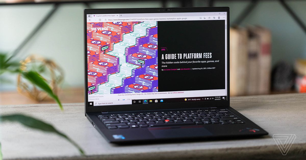 Lenovo ThinkPad X1 Carbon Gen 9 review: ninth time's the charm - The Verge