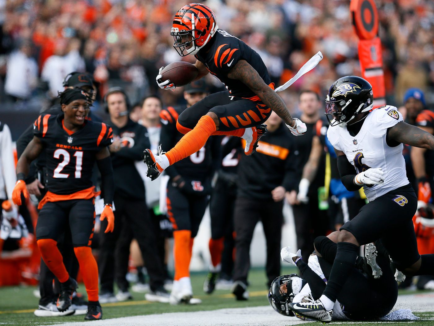 Bengals News (1/8): Is Ja'Marr Chase the best rookie WR ever? - Cincy Jungle