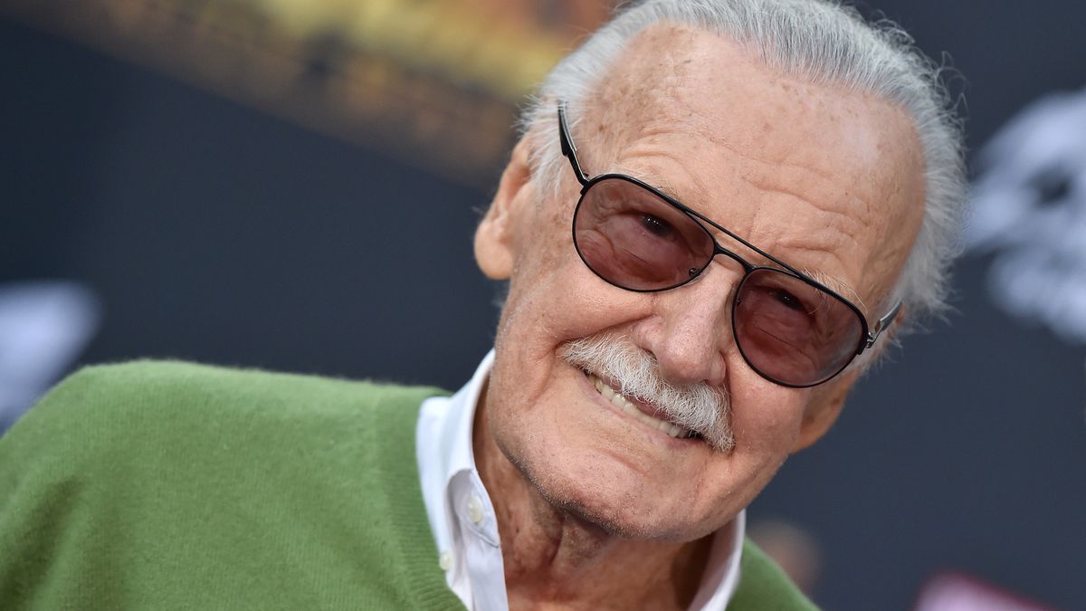 Stan Lee attends the premiere of Disney and Marvel’s ‘Avengers: Infinity War’ on April 23, 2018 in Hollywood, California