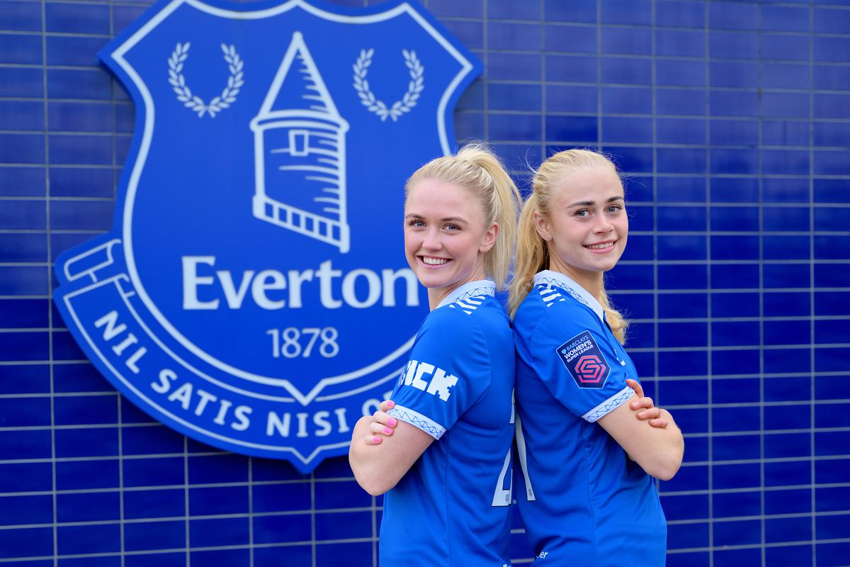 Everton Unveil New Signing Kathrine Kuhl