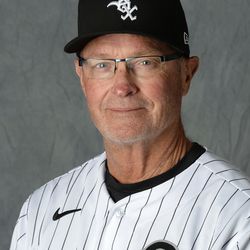 I’m sure it’s a shocker that this professorial-looking fella is new catching coach Jerry Narron, whose calligraphy adorns those beautiful White Sox lineup cards.