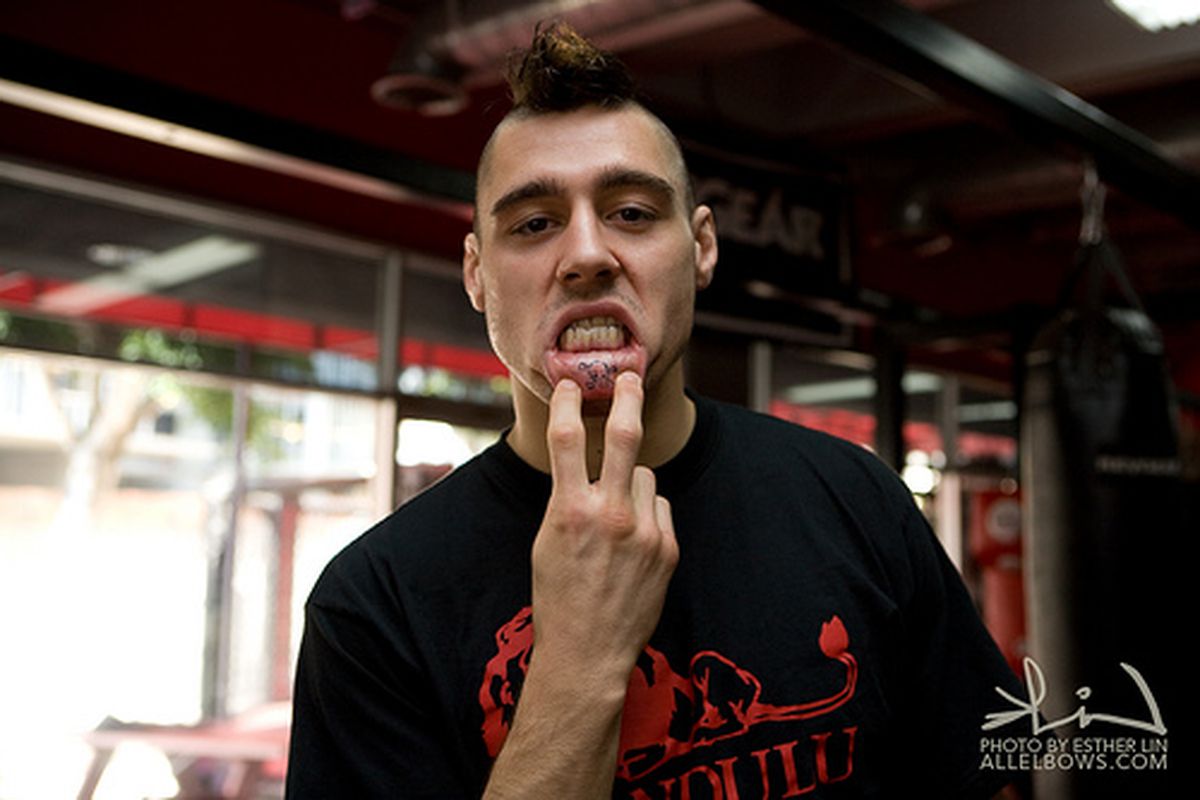 Dan Hardy says he's going to walk through Carlos Condit on UFC 120 -- Photo by <strong>Esther Lin</strong>