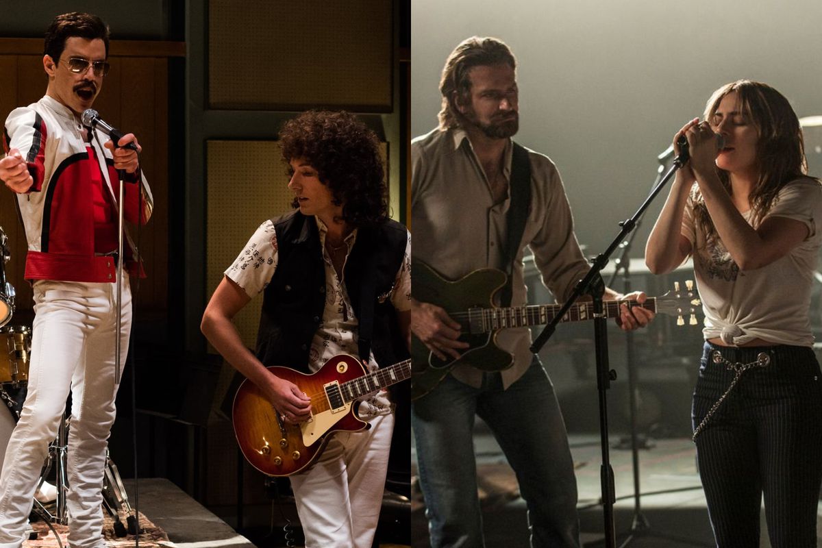 Both Bohemian Rhapsody and A Star Is Born are up for Golden Globes — in drama categories.