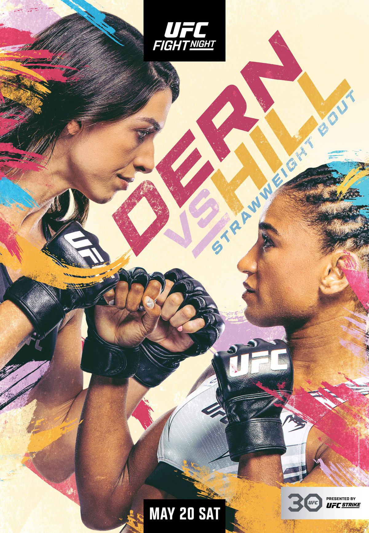 La nouvelle affiche de l’UFC Vegas 73 tombe (et s’incline) pour « Dern vs. Hill » le 20 mai