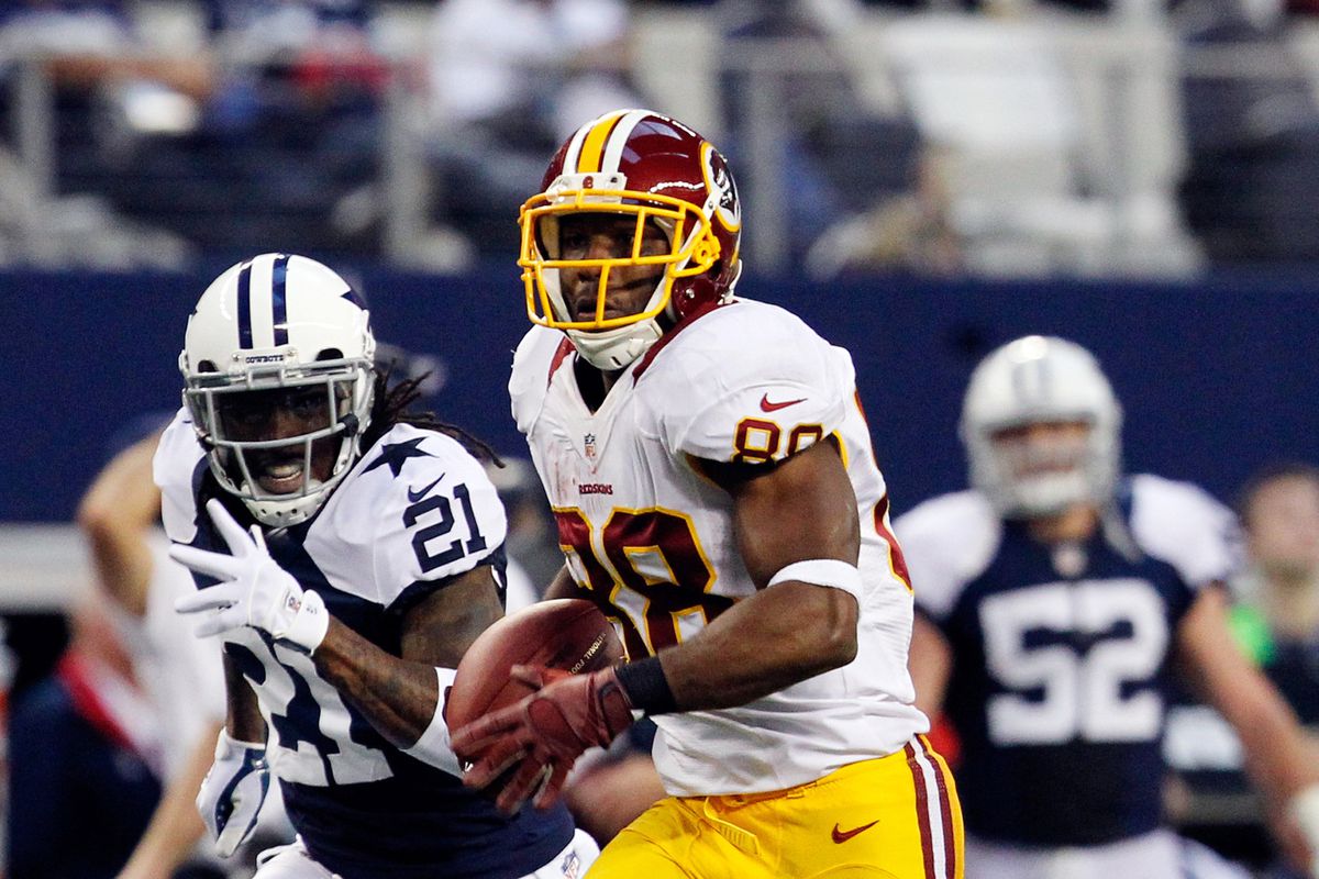 Pierre Garcon presents a "tough matchup" for a Dallas defense that is struggling in coverage.