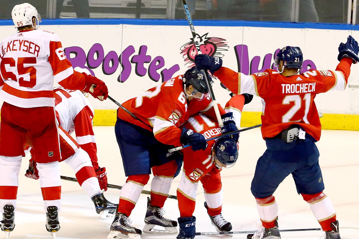 NHL: Detroit Red Wings at Florida Panthers