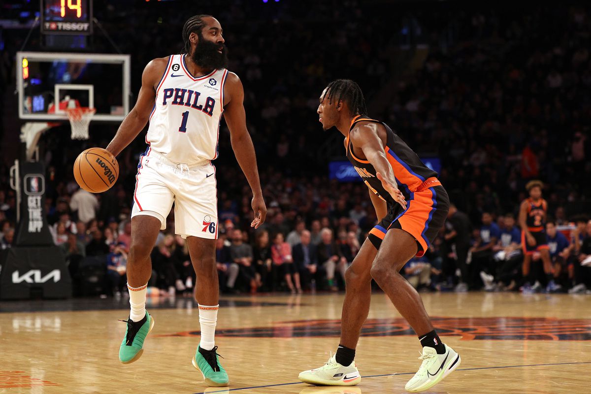 Philadelphia 76ers v New York Knicks