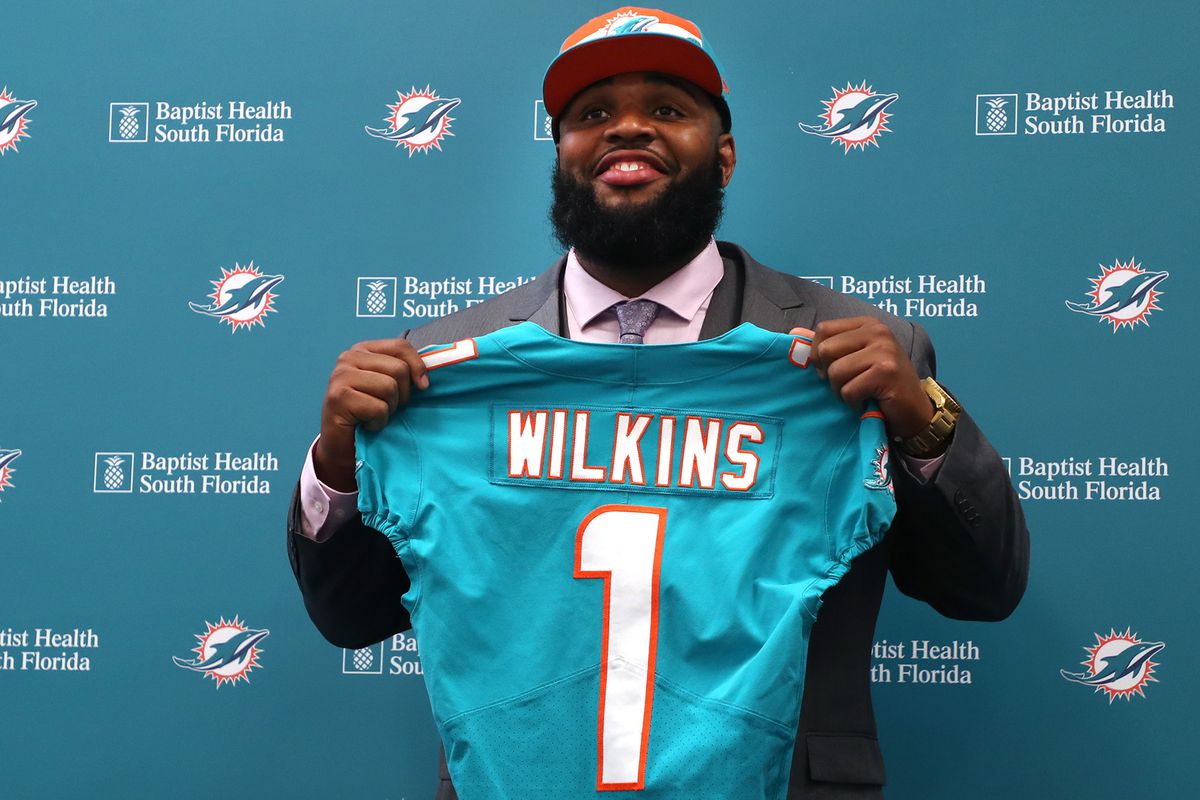 Miami Dolphins top draft pick Christian Wilkins