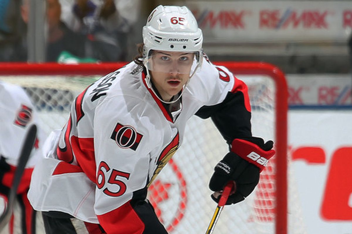Erik Karlsson looks to return to form after missing last year with an Achilles tendon injury.