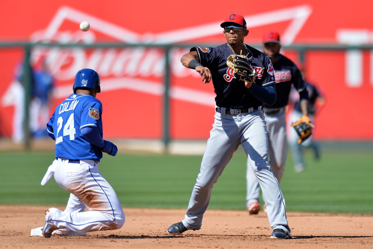 MLB: Spring Training-Cleveland Indians at Kansas City Royals