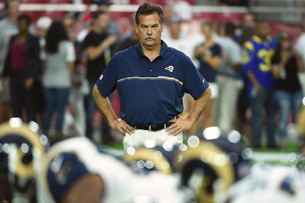 Former Rams Head Coach Jeff Fisher