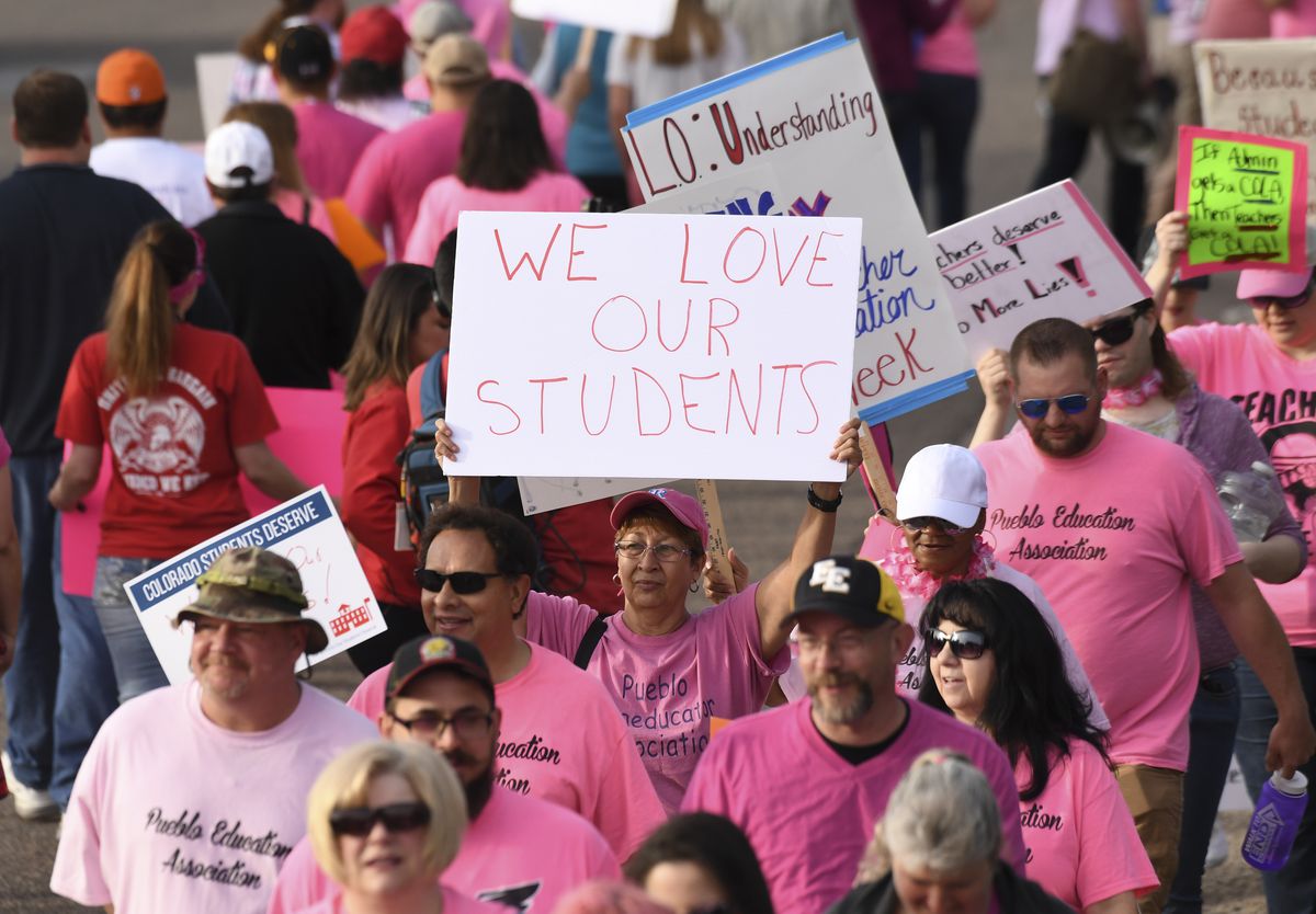 Pueblo, Colorado, teachers strike