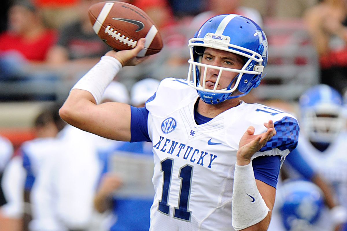 UK quarterback Max Smith is just one Wildcat who suffered serious injury during the 2012 season.