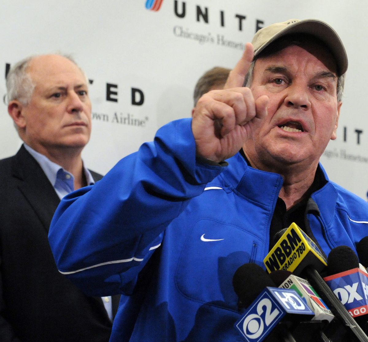 Mayor Richard Daley is shown in 2009 along with the rest of the Chicago 2016 Olympic bid team after it returned from Copenhagen, where Daley’s Olympic dream died. | Sun-Times file photo