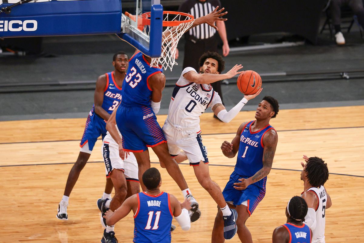 NCAA Basketball: Big East Conference Tournament-Connecticut vs DePaul