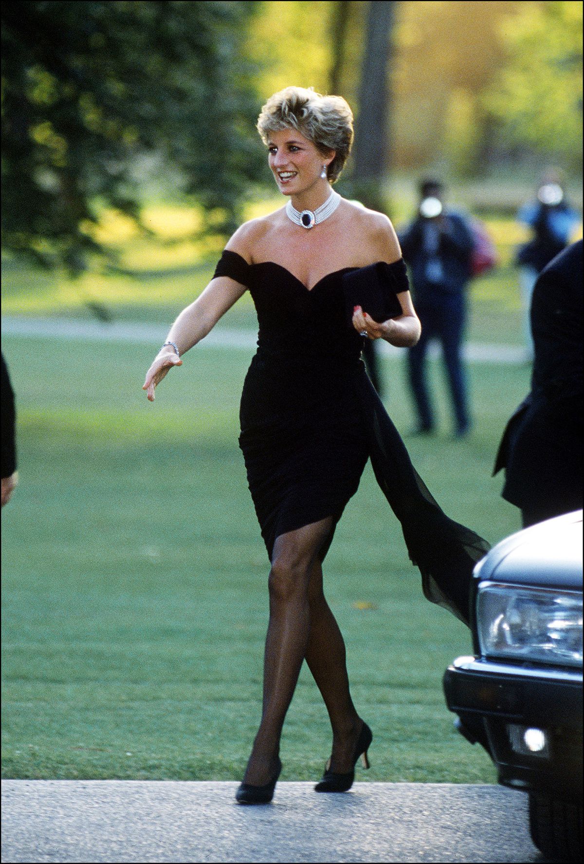 Princess Diana’s little black “revenge dress.”