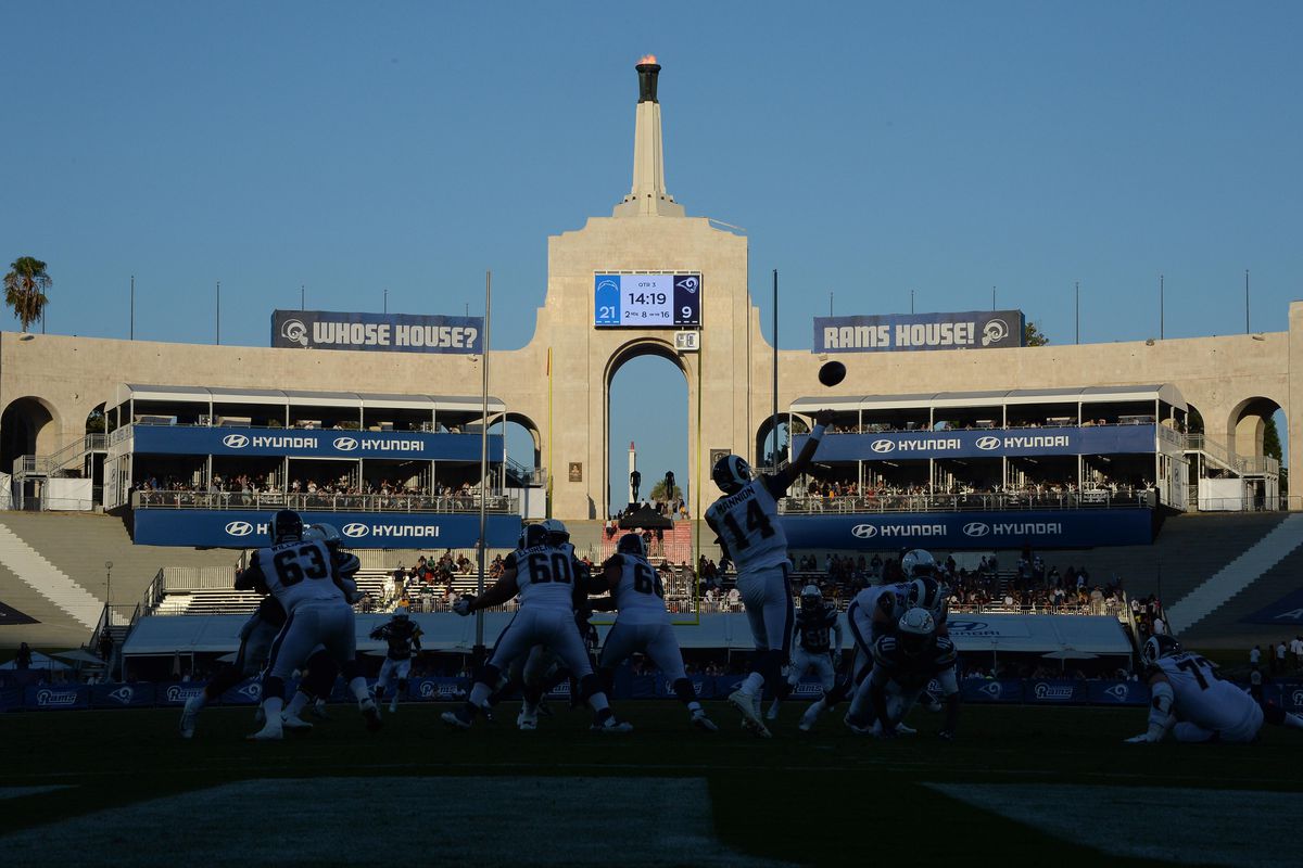Los Angeles Chargers at Los Angeles Rams