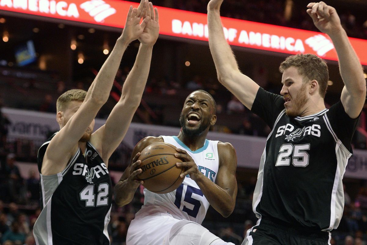 NBA: San Antonio Spurs at Charlotte Hornets