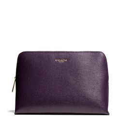 <a href="http://f.curbed.cc/f/Coach_111913_Cosmetic">Cosmetic Case in Black Violet</a>, $88