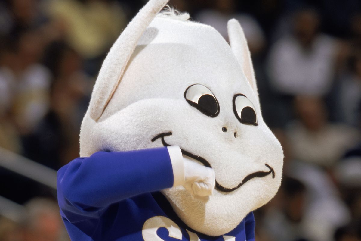 The Billiken, mascot of St. Louis University