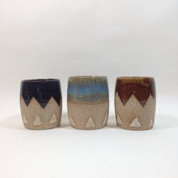 Small Spells Zigzag Cup, $35 each
