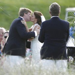 Patrick Kennedy, the son of the late U.S. Sen. Edward  Kennedy, married Amy Petitgout on July 15, 2011.