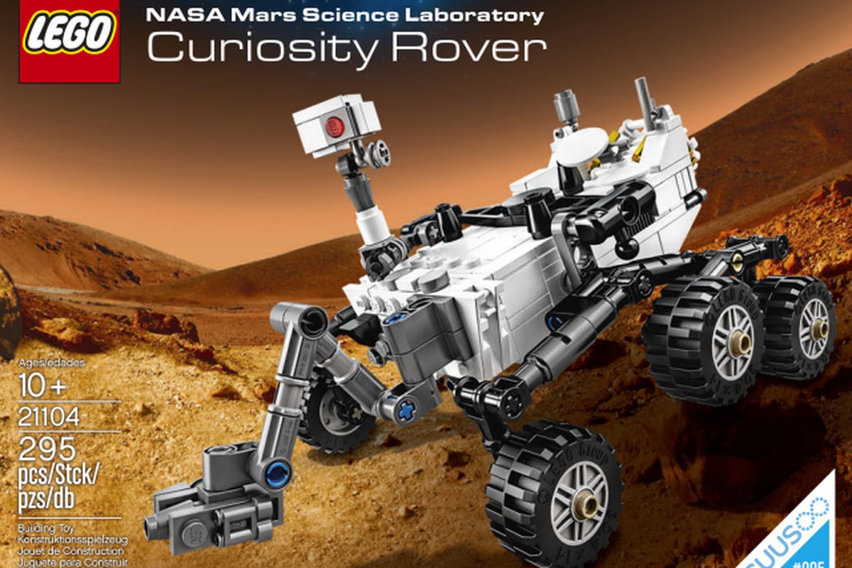 Mars Curiosity Rover lego cuusoo 640