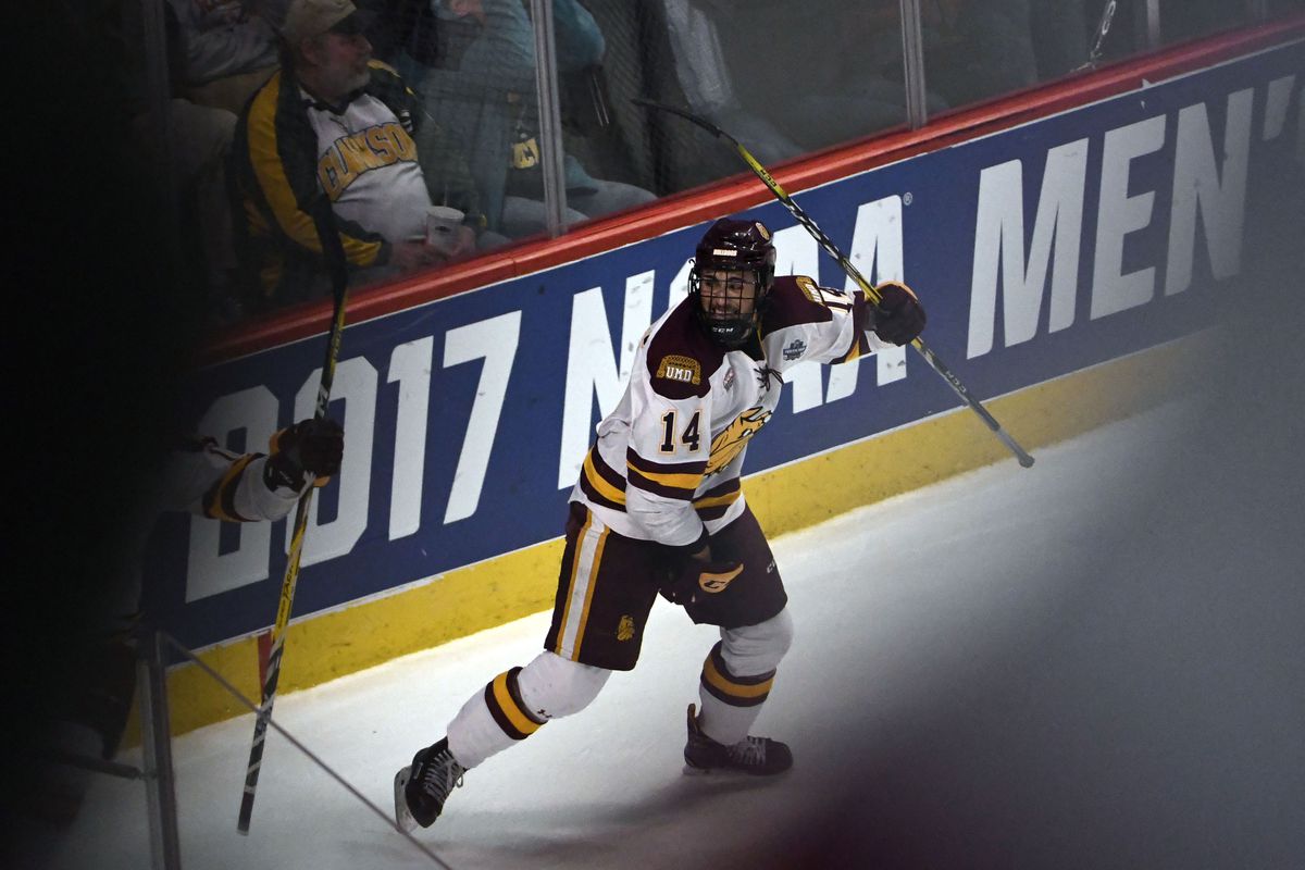 NCAA Hockey: Frozen Four-Havard vs Minnesota-Duluth
