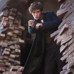 Eddie Redmayne as Newt Scamander and in Warner Bros. Pictures' “Fantastic Beasts and Where to Find Them."