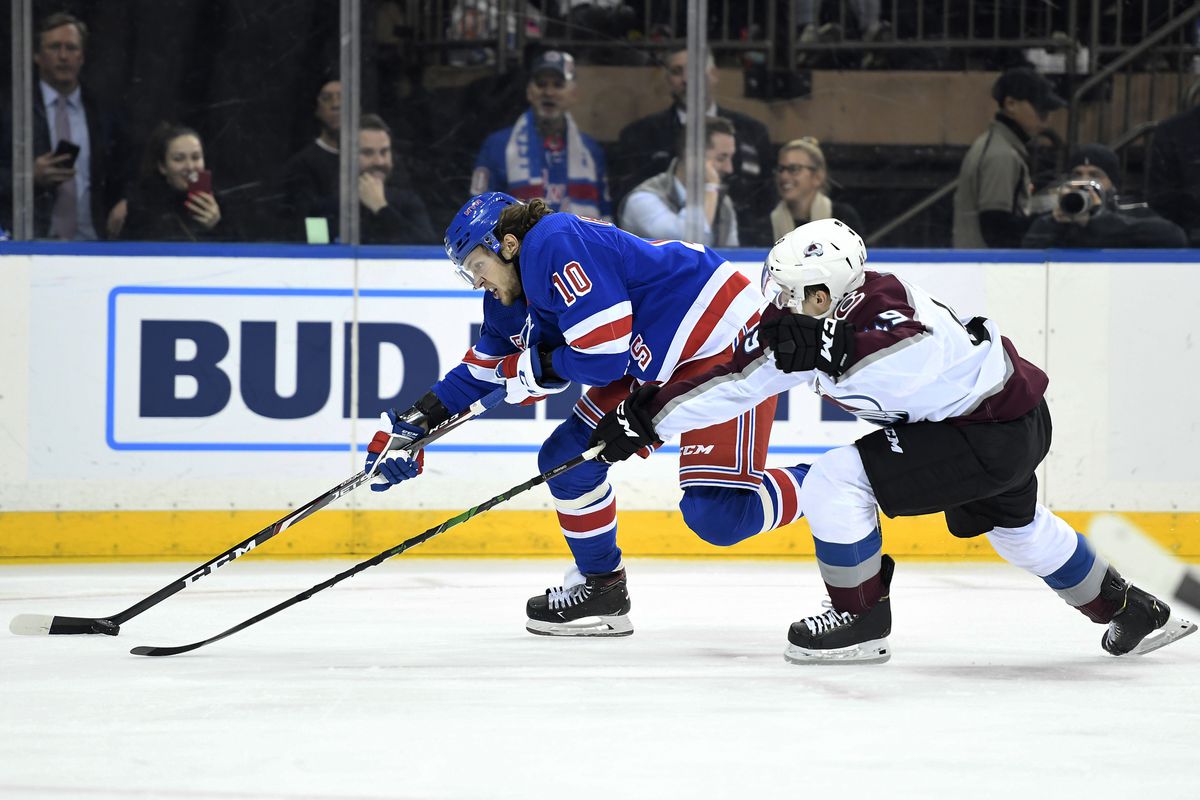 NHL: Colorado Avalanche at New York Rangers