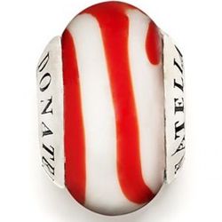 <a href="http://www1.macys.com/shop/product/donatella-charm-sterling-silver-red-white-stripe-murano-bead?ID=484516" rel="nofollow">Donatella Murano Bead Charm:</a> $40