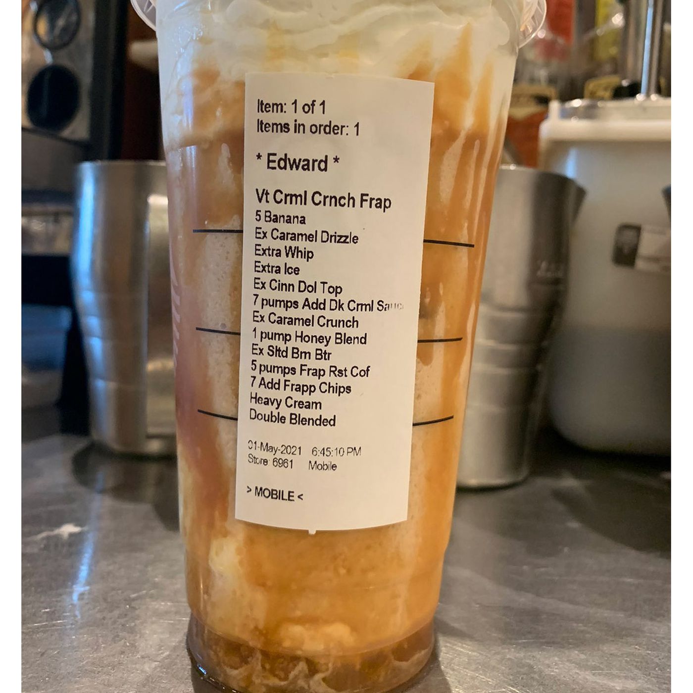 Starbuck viral tiktok air 15 Delicious