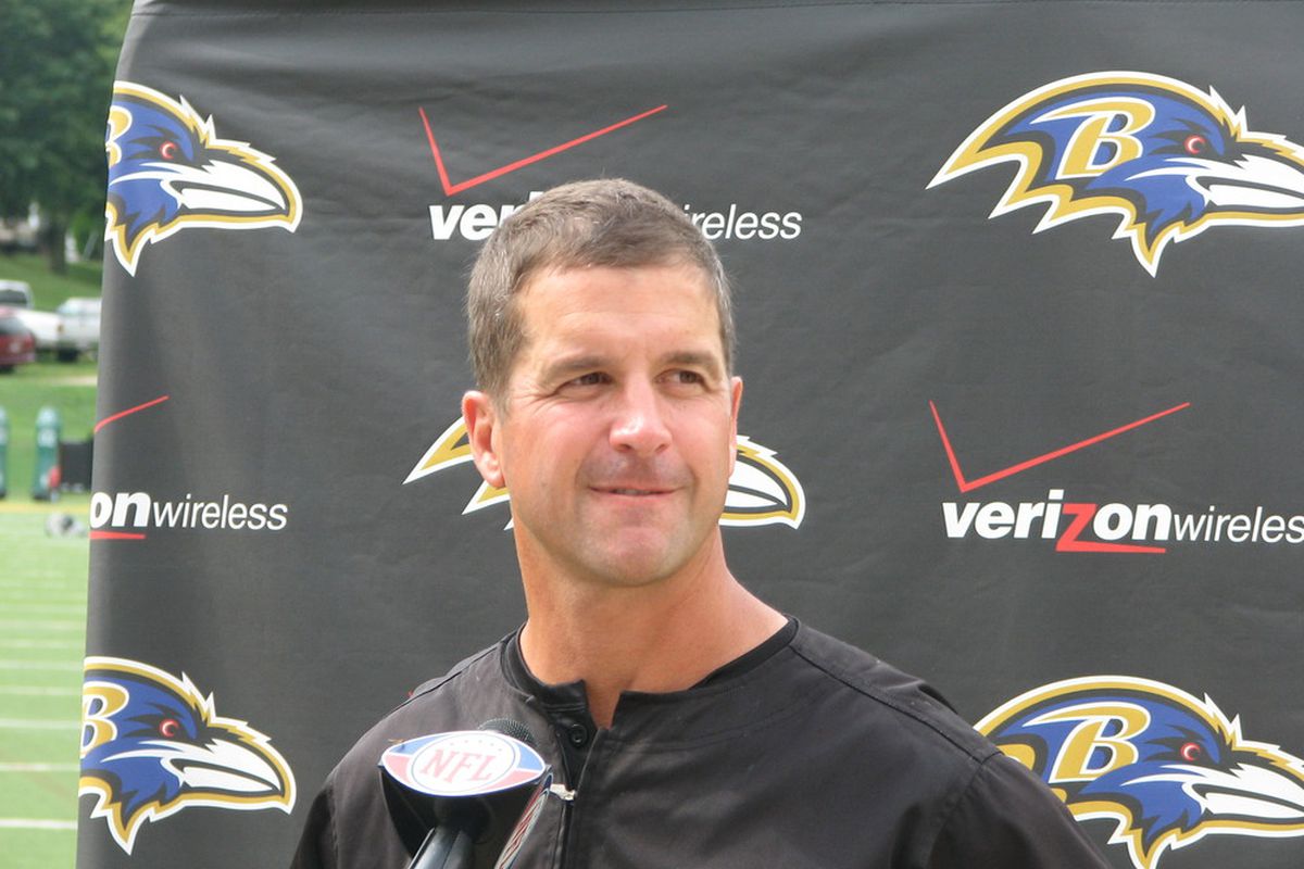 Coach Harbaugh Fields Questions