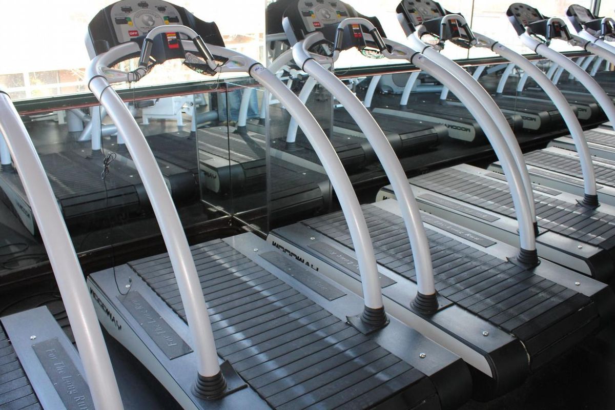 The gym will be outfitted with 30 Woodway treadmills. Photo via <a href="http://www.liveauctionworld.com/WOODWAY-DESMO-EVO-ERGONOMIC-TREADMILL_i10467886">Live Auction World</a>