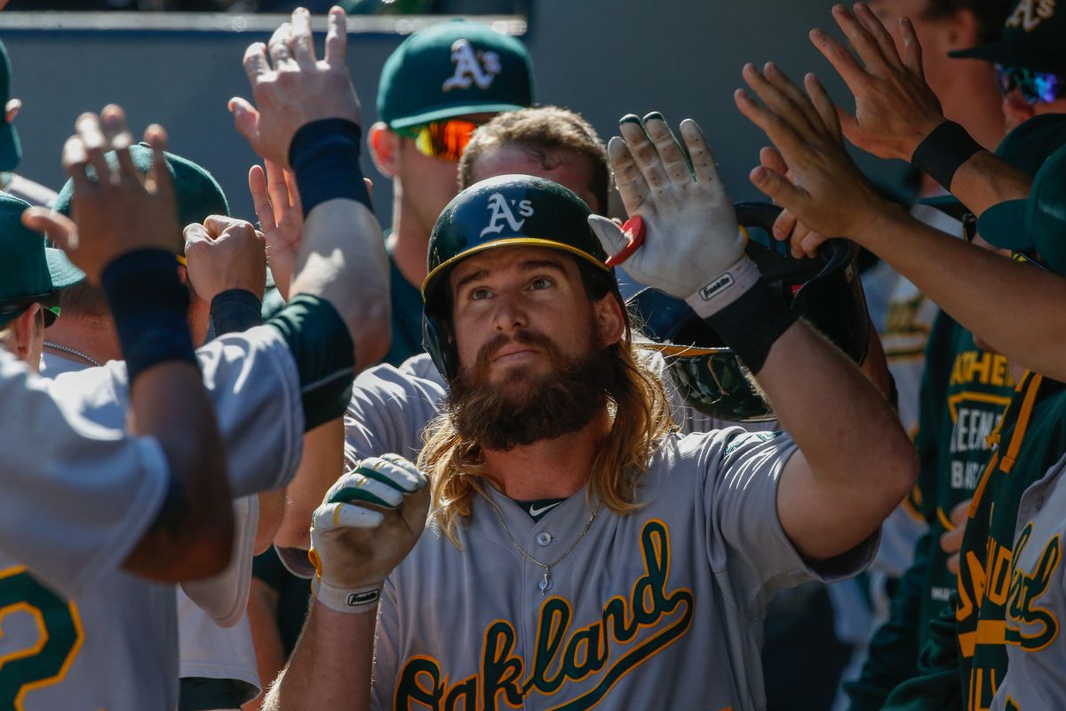If only the 2015 Oakland A's season was as glorious as Bryan Anderson's flowing locks.