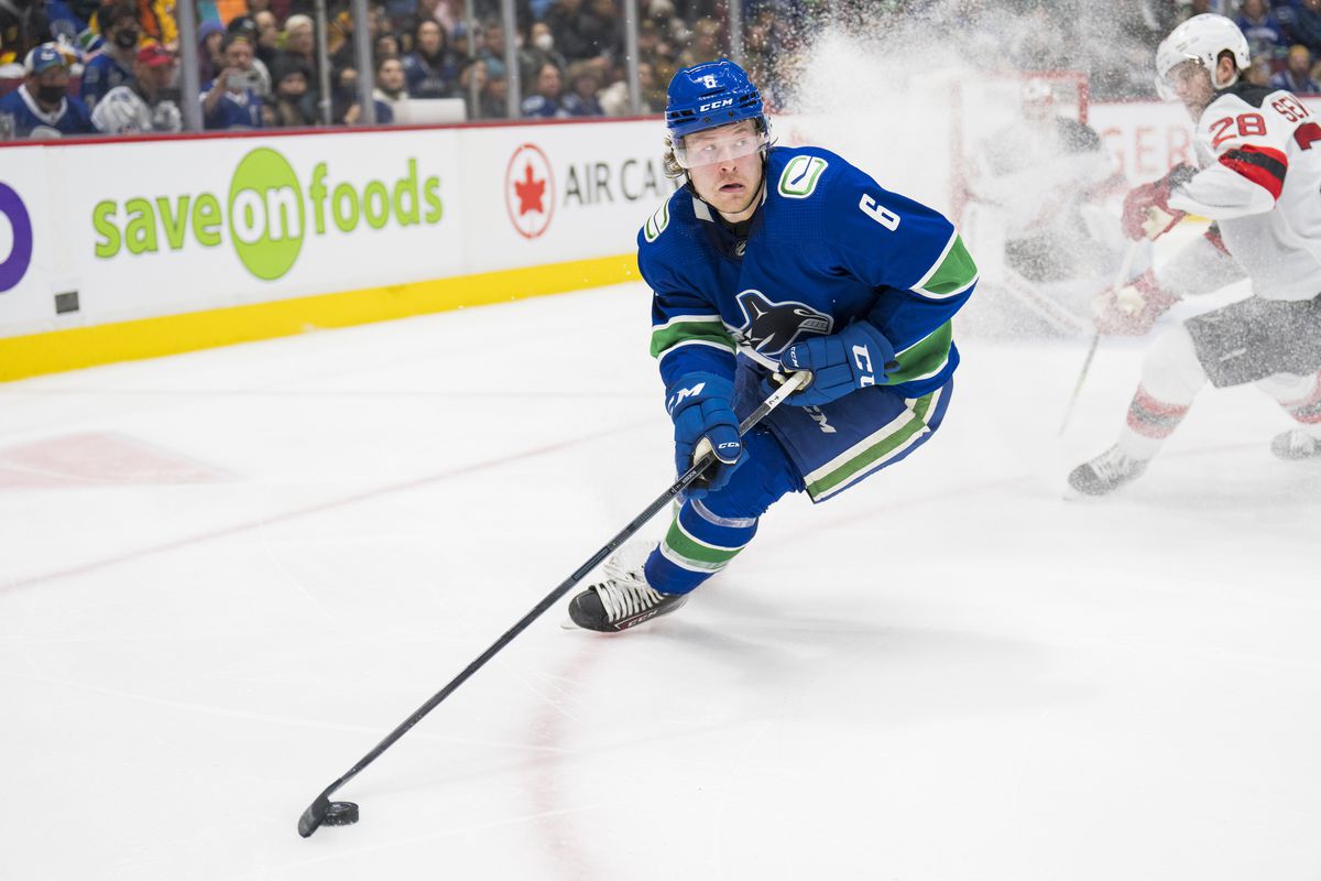 NHL: New Jersey Devils at Vancouver Canucks