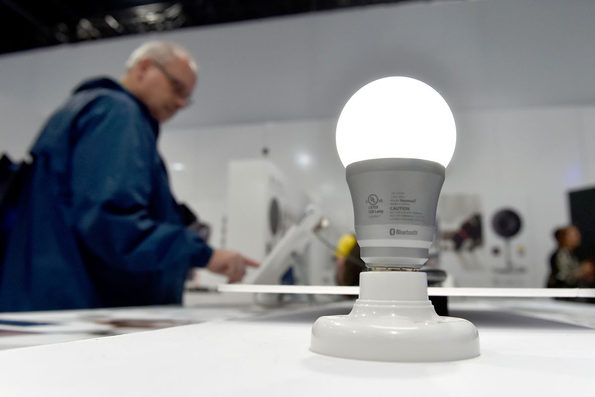 LED lightbulbs look a lot like conventional bulbs.