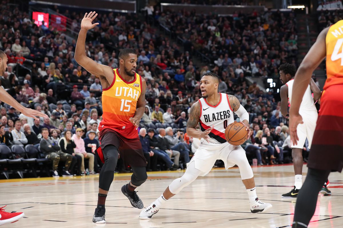 NBA: Portland Trail Blazers at Utah Jazz