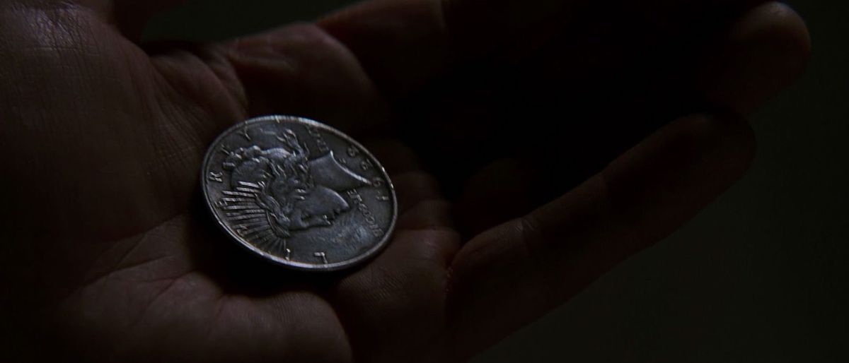the dark knight two-face’s coin