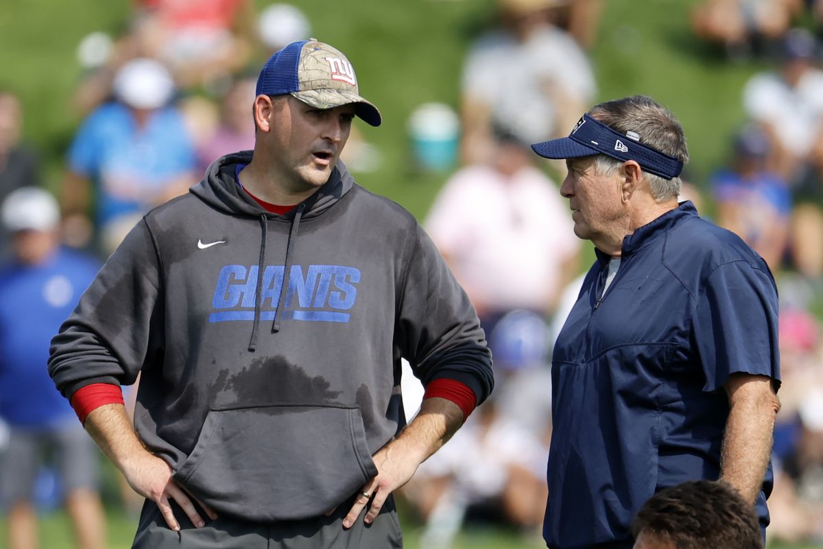 Giants Patriots Joint Practices Day 1 Takeaways Some Good Some Bad For Giants Big Blue View