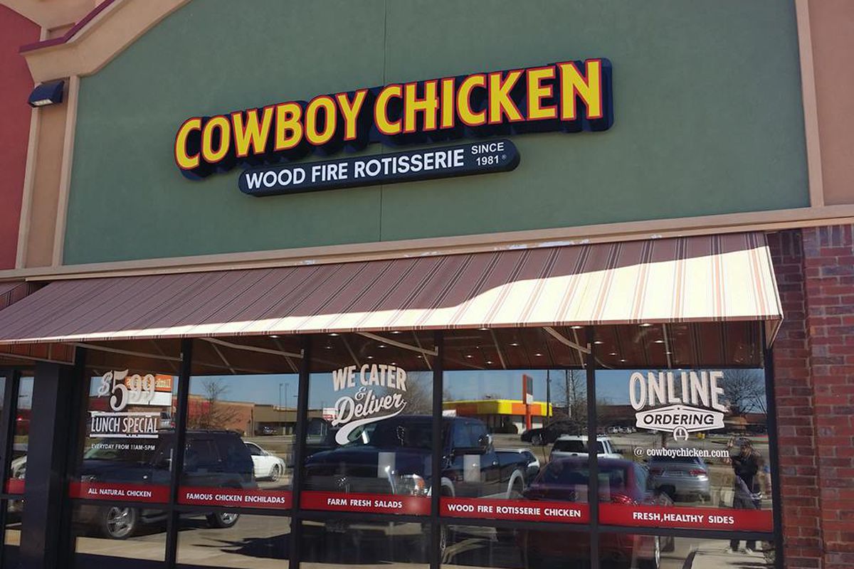 Cowboy Chicken in Waxahachie, Texas.