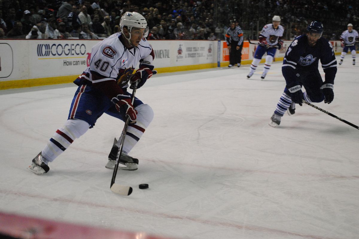 Gabriel Dumont had another strong game last night, with a goal and an assist