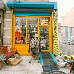 <b>↑</b> Find the kinds of treasures you’d pick up on a global trek without leaving the neighborhood at <b><a href="http://www.calabar-imports.com/">Calabar Imports</a></b> (708 Franklin Avenue). The mother-daughter duo behind this eclectic shop source th
