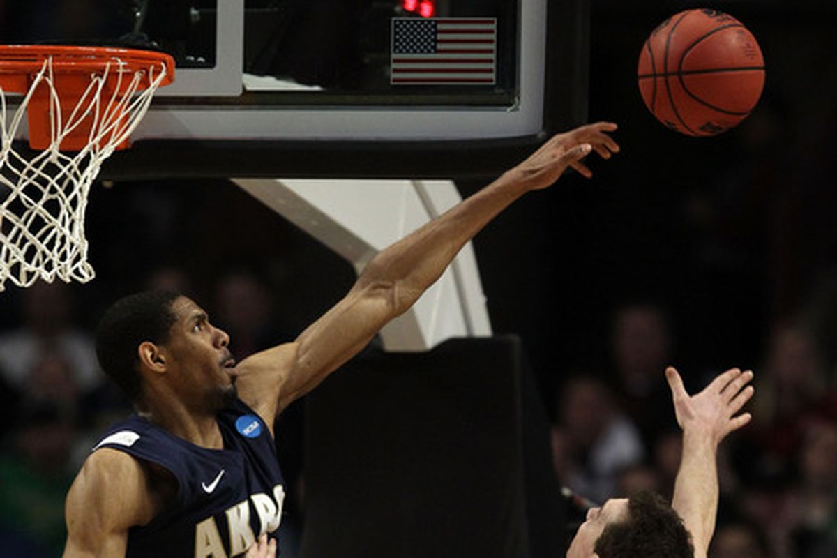 Akron center and PA native Zeke Marshall is one of the best shot blockers in the country.