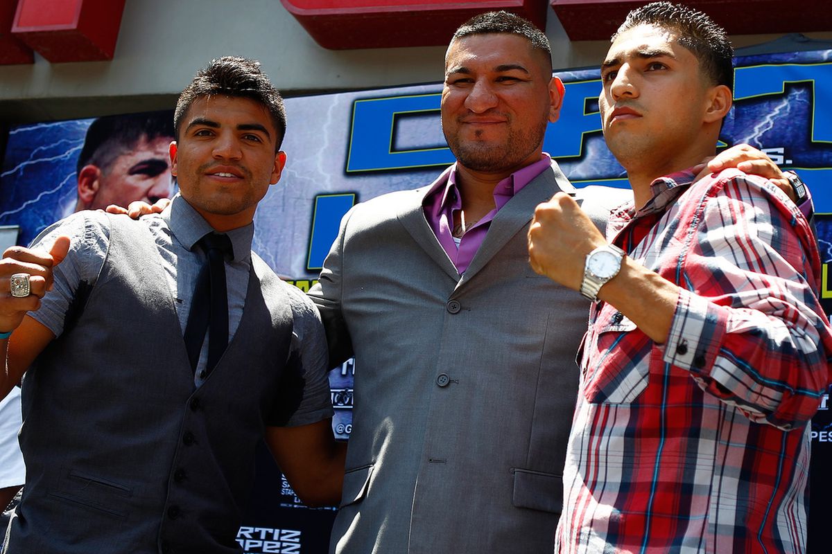 Victor Ortiz faces Josesito Lopez on June 23, with Chris Arreola also in action at Staples Center. (Photo by Craig Bennett/Showtime)