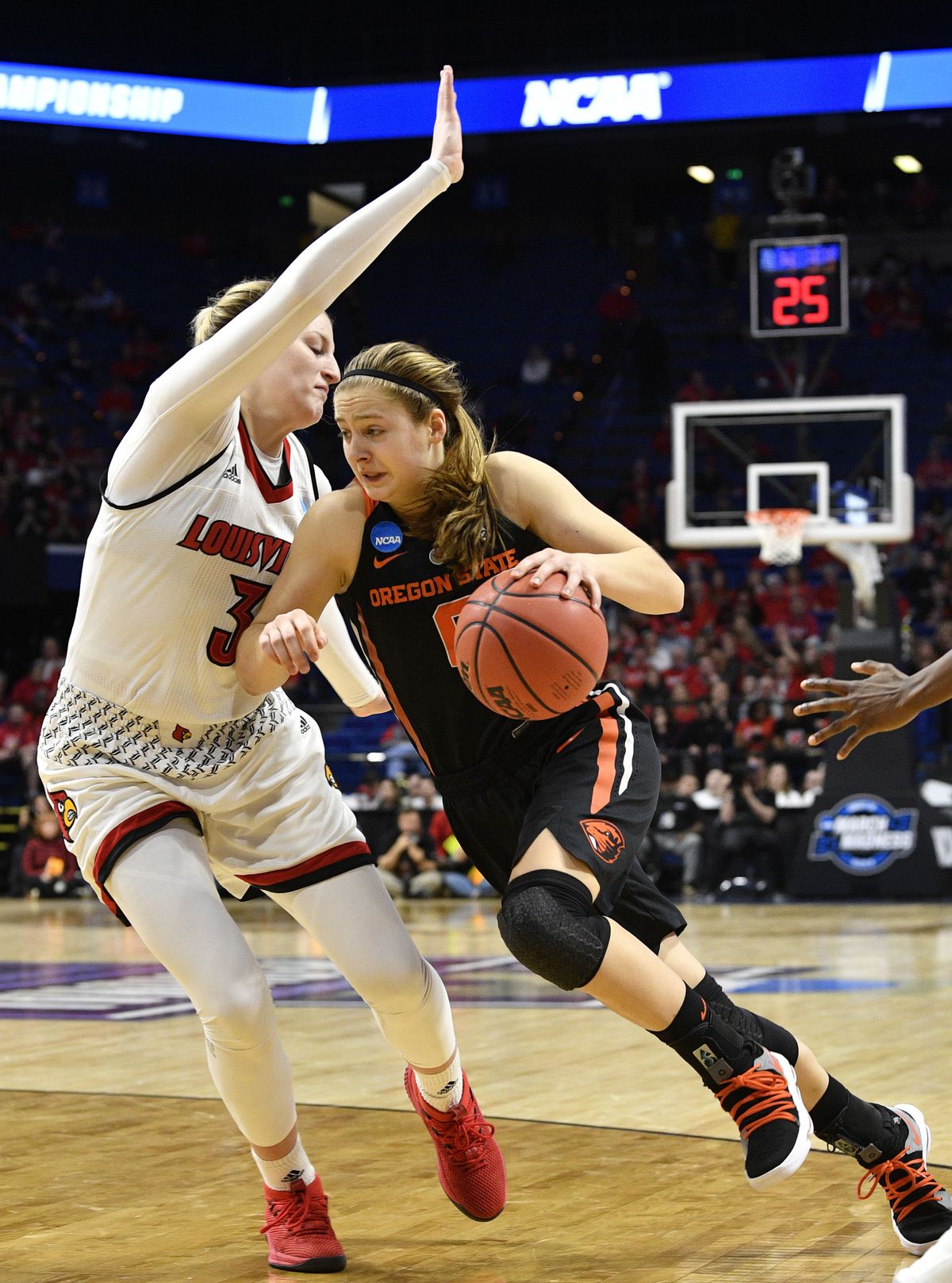 NCAA Womens Basketball: NCAA Tournament-Lexington Regional-Oregon State vs Louisville