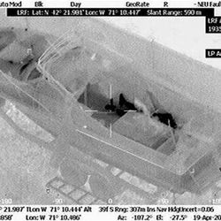 FILE - This Friday, April 19, 2013 image made available by the Massachusetts State Police shows 19-year-old Boston Marathon bombing suspect, Dzhokhar Tsarnaev, hiding inside a boat during a search for him in Watertown, Mass. He was pulled, wounded and bloody, from the boat parked in the backyard of a home in the Greater Boston area. 